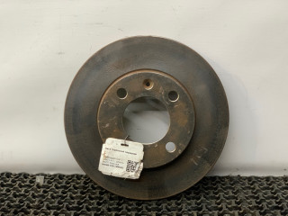 диск тормозной передний Volkswagen Golf 2 поколение 1990, 1.6 л., дизель, МКПП, красный, хетчбэк 5 дв., передний привод