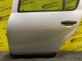 дверь задняя левая Dacia Sandero 1 поколение 2008, 1.4 л., K7J 714, бензин, МКПП, серый, хетчбэк 5 дв., передний привод - фото №2