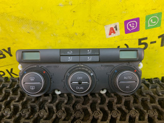 блок управления печки / климат-контроля Volkswagen Golf 5 поколение 2008, 1.4 л., BUD, бензин, 5МКПП, синий, хетчбэк 5 дв., передний привод, 1K0907044DD