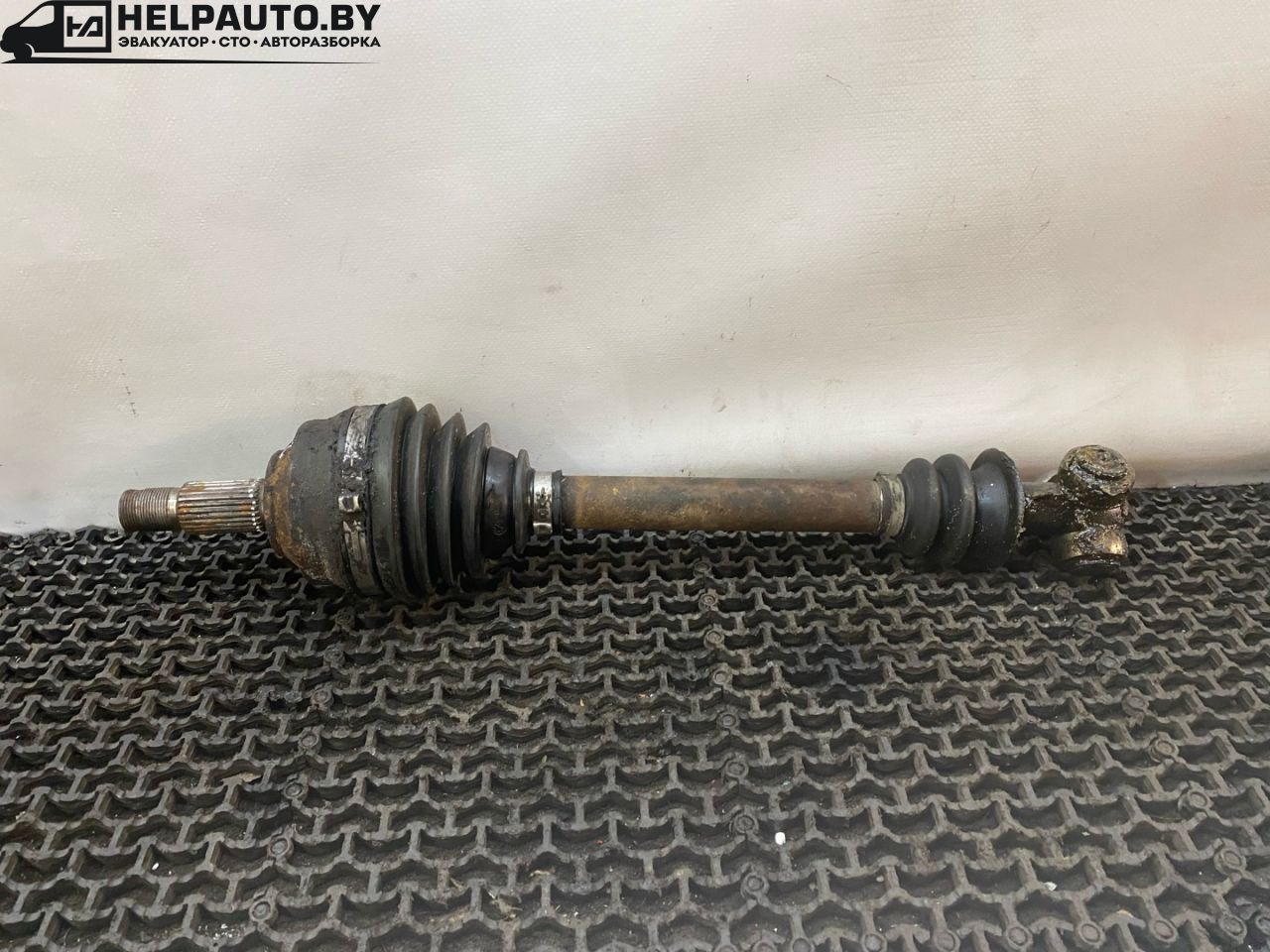 полуось передняя левая (приводной вал, ШРУС) Fiat Scudo 1 поколение (1996 - 2007), 2.0 л., дизель, МКПП, белый, минивэн, передний привод - фото №1