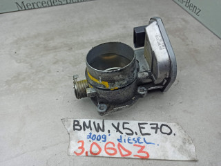 заслонка дроссельная BMW X5 E70 2009, 3.0 л., дизель, 1910018