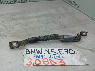 минусовой провод аккумулятора BMW X5 E70 2009, 3.0 л., дизель, 7557027