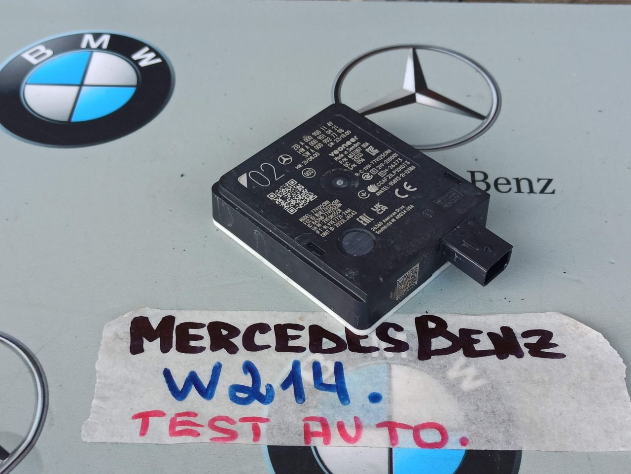датчик мертвых (слепых) зон Mercedes-Benz E-Класс W214 2025, 2.0 л., дизель, A0009001149, A0009010421, A0009027798 - фото №1