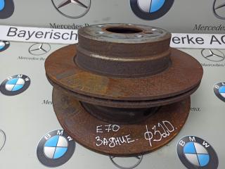 диски тормозные задние BMW X5 E70 [рестайлинг] 2012, 3.0 л., N57 D30 A, дизель