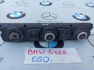 блок управления печки / климат-контроля BMW 5 серия E60/E61 [рестайлинг] 2007, 9155642