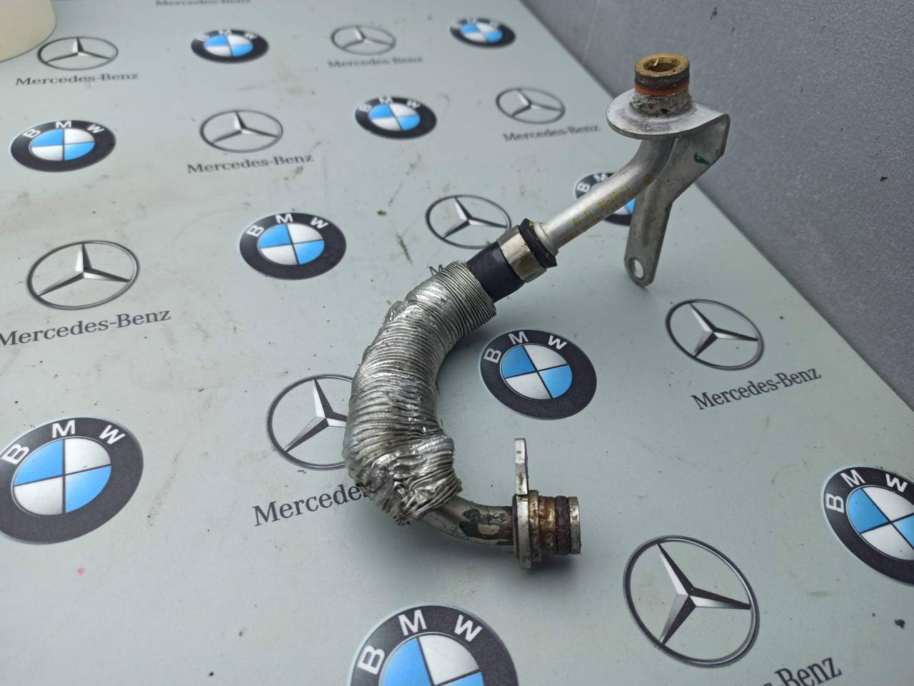 трубка охлаждения турбины BMW 3 серия F30/F31/F34 2012, 2.0 л., N20 B20 B, бензин, 8663516 - фото №1