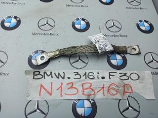 минусовой провод аккумулятора BMW 3 серия F30/F31/F34 2013, 1.6 л., N13 B16 A, бензин, 7621168, 7621169