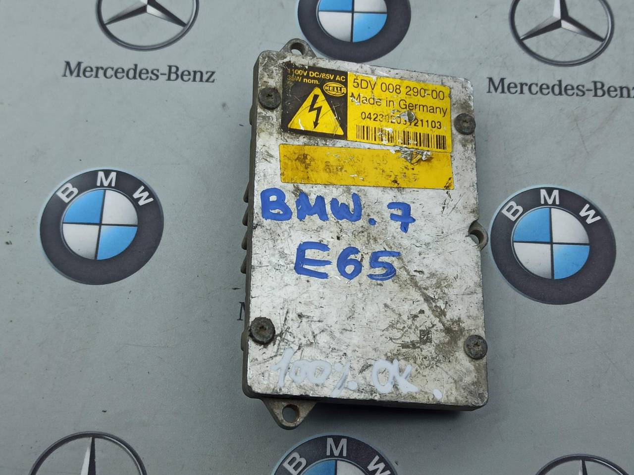 блок розжига ксенона BMW 7 серия E65/E66/E67 2004, 6907488 - фото №1