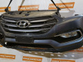 Ноускат Бампер Hyundai Santa Fe 3 поколение [рестайлинг] 2017, 2.2 л., D4HB, дизель, АКПП, t6s, внедорожник 5 дв., полный привод - фото №4