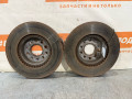 диск тормозной передний Volkswagen Golf 5 поколение 2007, 1.4 л., BLG, бензин, робот, b4/b9a, хетчбэк 5 дв., передний привод, 5Q0615301F, 1K0615301AA - фото №2