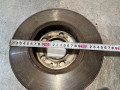 диск тормозной передний Volkswagen Polo 5 поколение 2011, 1.2 л., CBZB, бензин, АКПП, d8 / p3g, хетчбэк 5 дв., передний привод, 6R0615301 - фото №5