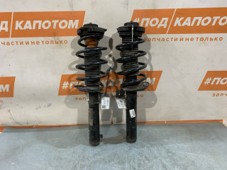 стойка передняя Volkswagen Tiguan 1 поколение 2009, 2.0 л., CAWA, бензин, АКПП, 8e / a7w, внедорожник 5 дв., полный привод, 5N0413031K, 5N0411105T