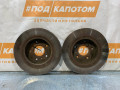 диск тормозной задний Nissan Qashqai 2 поколение 2015, 2.0 л., MR20DD, бензин, АКПП, qab white(pearl), внедорожник 5 дв., передний привод, 432064EA0B - фото №4