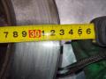 комплект тормозов Volkswagen Touareg 1 поколение 2006, 3.2 л., BMV, бензин, АКПП, z4 / c9z, внедорожник 5 дв., 7L0609721A, 7LO505436B - фото №7