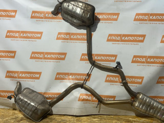 глушитель Mercedes-Benz E-Класс W211/S211 2005, 3.5 л., M 272.964, бензин, АКПП, 197u - лак obsidianschwarz, универсал, задний привод