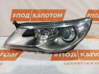 Фара Ксенон лев. Volkswagen Tiguan 1 поколение 2009, 2.0 л., CAWB, бензин, АКПП, 2t / c9x, полный привод, 5N2941031J