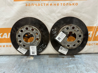 диск тормозной задний Volkswagen Golf 5 поколение 2009, 1.4 л., CAXA, бензин, робот, универсал, передний привод, 1K0615601AC