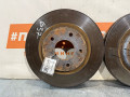 диск тормозной передний Mitsubishi Lancer 10 поколение 2007, 2.0 л., 4B11, бензин, АКПП, x42b, седан, передний привод, 4615A075 - фото №2