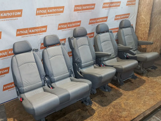 салон (комплект сидений) Mercedes-Benz Viano W639 2004, 3.2 л., M 112.951, бензин, АКПП, 9744 - эмаль серебр.брилл.метал, минивэн, задний привод