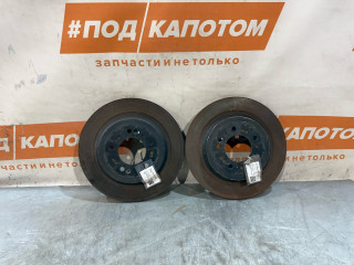 диски тормозные задние Kia Sportage 4 поколение 2016, 2.0 л., D4HA, дизель, АКПП, bu2 (mercury blue), внедорожник 5 дв., полный привод, 58411D3000