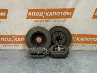 комплект тормозов Mercedes-Benz E-Класс W211/S211 [рестайлинг] 2006, 3.5 л., M 272.964, бензин, АКПП, 960u - унив.лак alabasterweiss, седан, задний привод, A2114210912, 20.7047.03, 20.7047.04