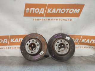 диски тормозные задние Volkswagen Tiguan 1 поколение 2009, 2.0 л., CAWA, бензин, АКПП, 8e / a7w, внедорожник 5 дв., полный привод, 1K0615601AD