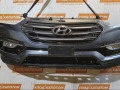 Ноускат Бампер Hyundai Santa Fe 3 поколение [рестайлинг] 2017, 2.2 л., D4HB, дизель, АКПП, t6s, внедорожник 5 дв., полный привод - фото №2