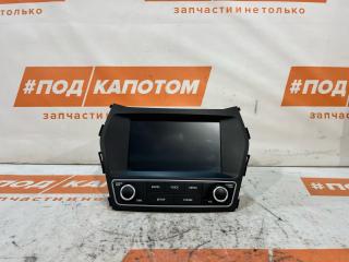 магнитола Hyundai Santa Fe 3 поколение [рестайлинг] 2018, 2.2 л., D4HB, дизель, АКПП, pdw, внедорожник 5 дв., полный привод