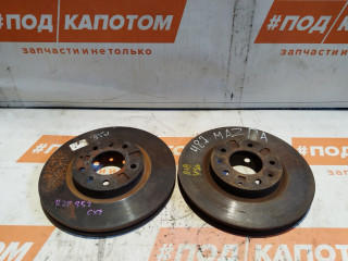 диски тормозные (комплект) Mazda CX-7 1 поколение 2009, 2.3 л., L3-VDT, бензин