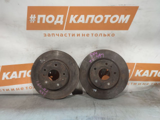 диски тормозные (комплект) Suzuki SX4 1 поколение 2006, 1.5 л., M15A, бензин, АКПП, хетчбэк 5 дв., полный привод, 5531180J02