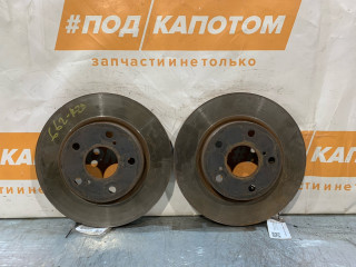 диск тормозной передний Toyota Corolla 10 поколение (E140/E150) [рестайлинг] 2012, 1.8 л., 2ZR-FE, бензин, АКПП, 1g3, седан, передний привод, 4351212670