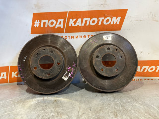 диск тормозной передний Mazda CX-5 1 поколение 2014, 2.2 л., SH-VPTS, дизель, АКПП, 34k, внедорожник 5 дв., полный привод