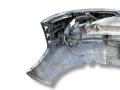 бампер передний Audi A4 B6 2003, 2.0 л., AWA, бензин, 5МКПП, moroblau / lz5j, седан, передний привод, правый руль - фото №5