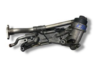 теплообменник масляного фильтра Opel Astra J 2010, 1.6 л., A 16 XER, бензин, 5МКПП, karbongrau / gal, хетчбэк 5 дв., передний привод, правый руль, 55355603