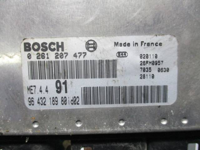 Блок управления двигателем Peugeot 206 купить в России