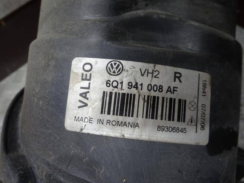 Фара передняя правая Volkswagen Polo 4 купить в России