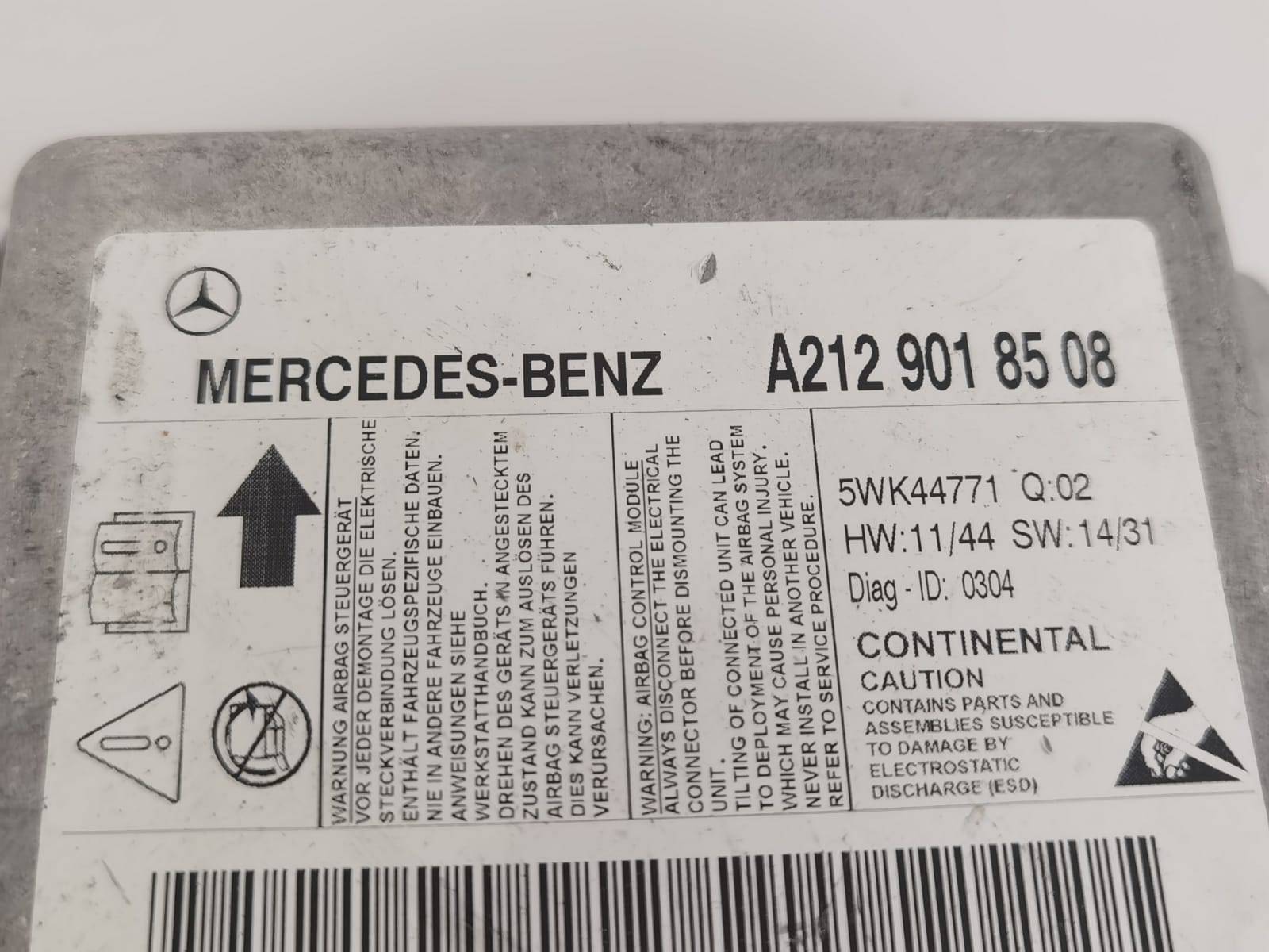 Блок управления Air Bag Mercedes CLS-Class (W218) купить в Беларуси