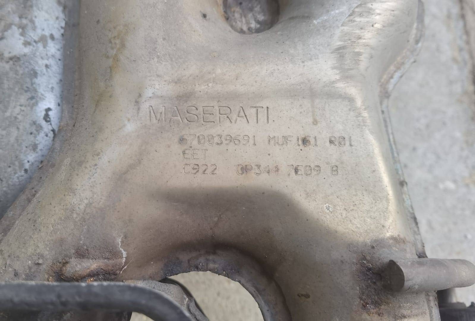 Глушитель Maserati Levante (M161) купить в Беларуси