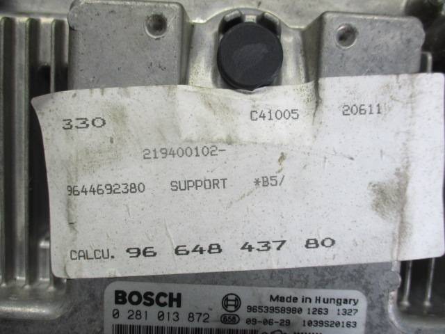 Блок управления двигателем Citroen C4 1 купить в России
