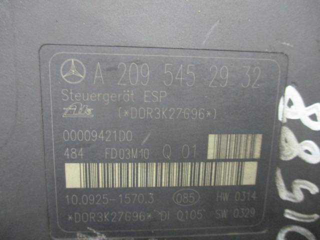 Блок ABS Mercedes C-Class (W203) купить в России