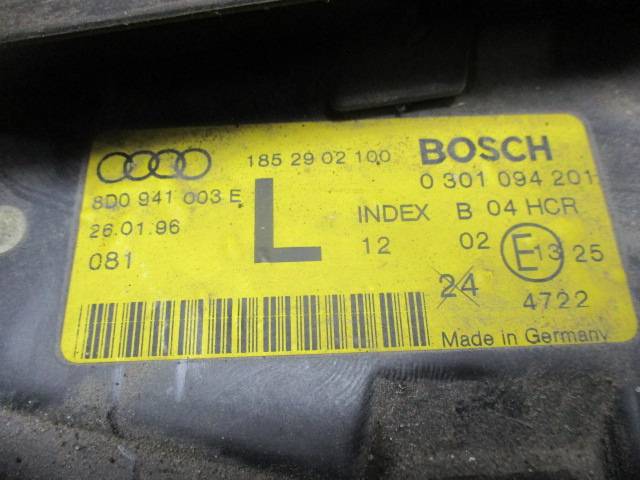Фара передняя левая Audi A4 B5 купить в Беларуси