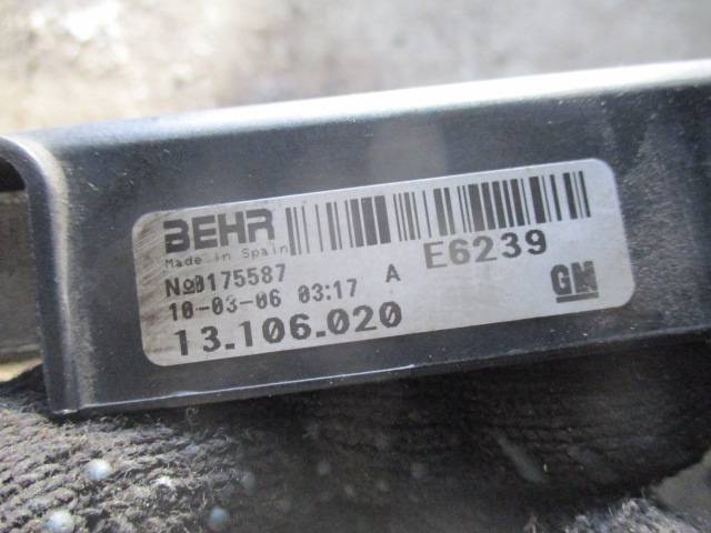 Радиатор кондиционера Opel Tigra 2 купить в Беларуси