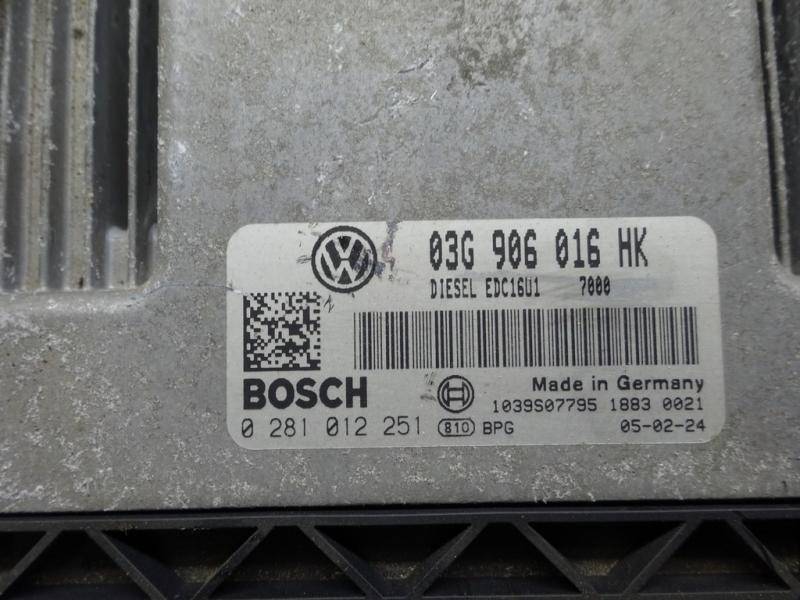 Блок управления двигателем Volkswagen Touran 1 купить в Беларуси