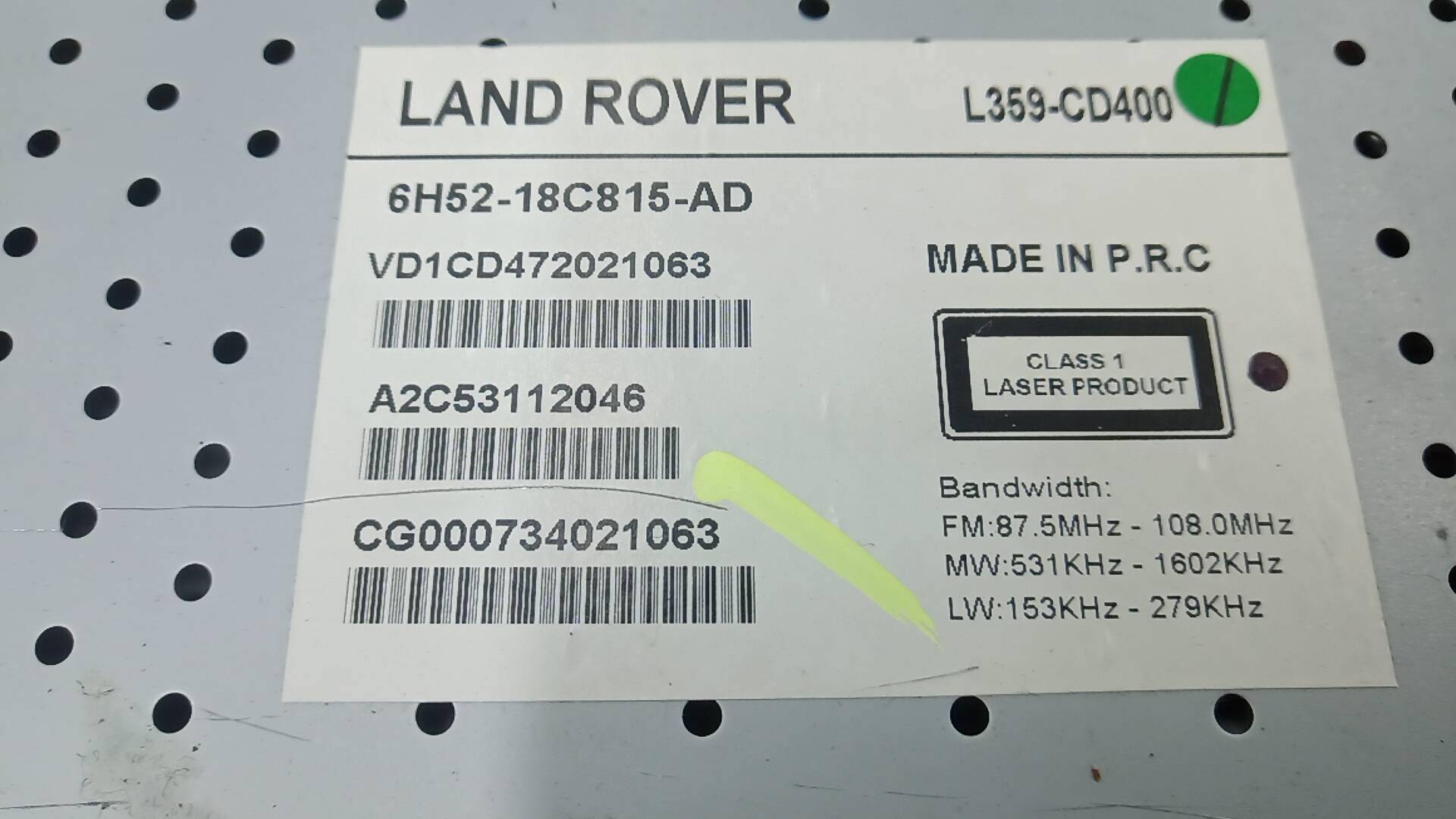Магнитола Land Rover Freelander 2 купить в России