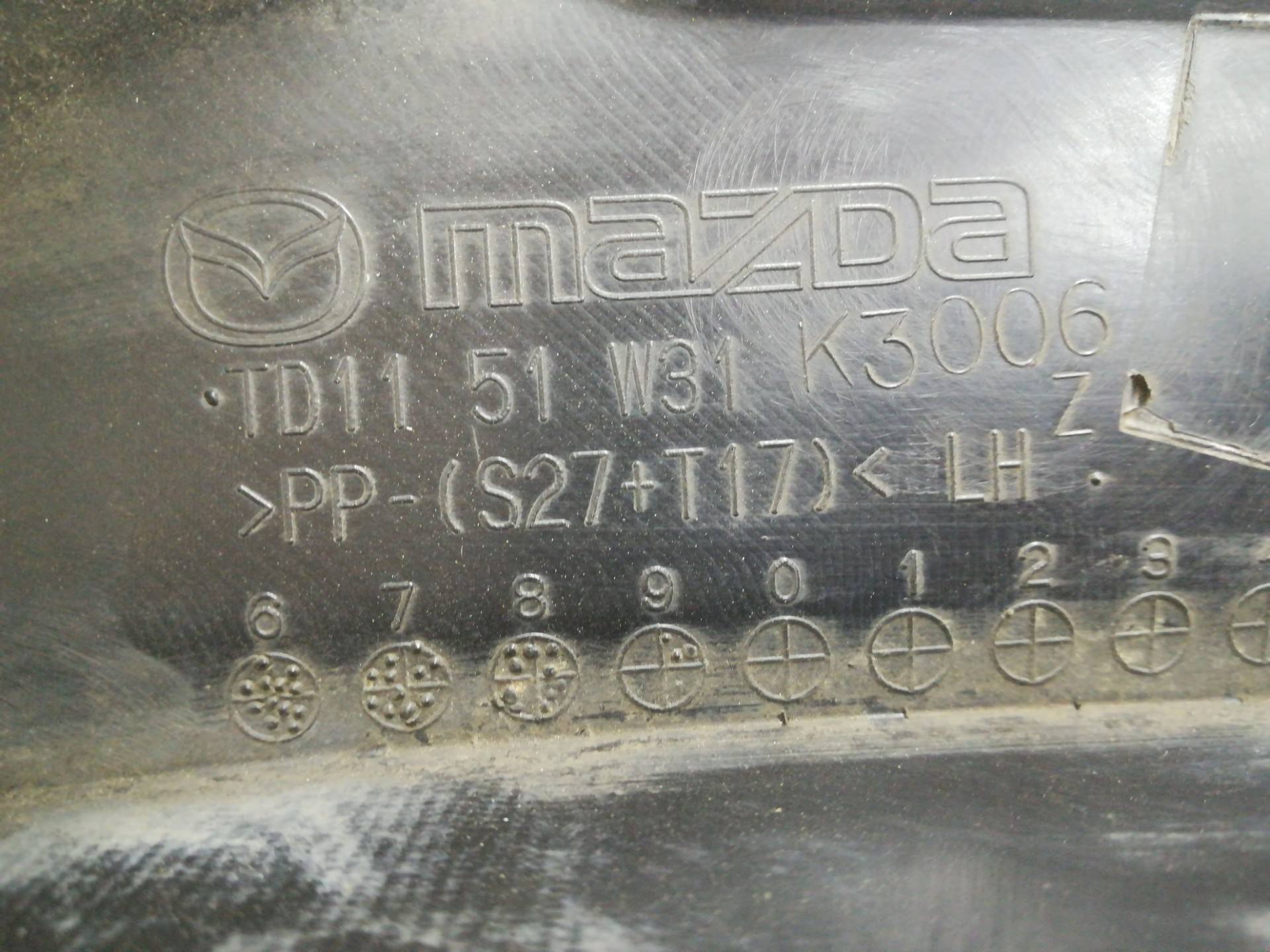Молдинг крыла к Mazda CX-9 TD1151W31, 2009, купить | DT-303424. Фото #5