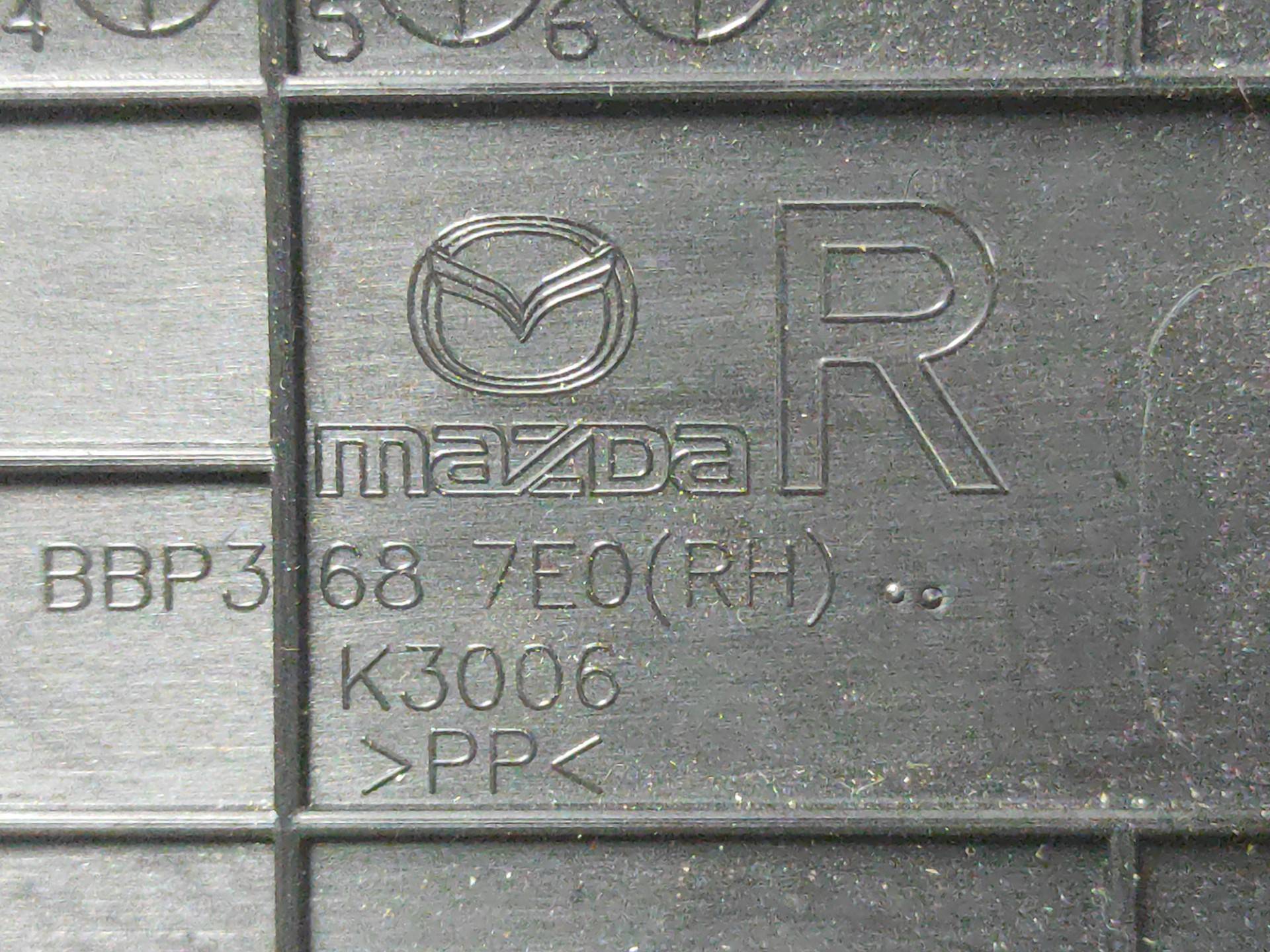 Накладка на порог к Mazda 3 BBP3687E0, 2009, купить | DT-308547. Фото #4