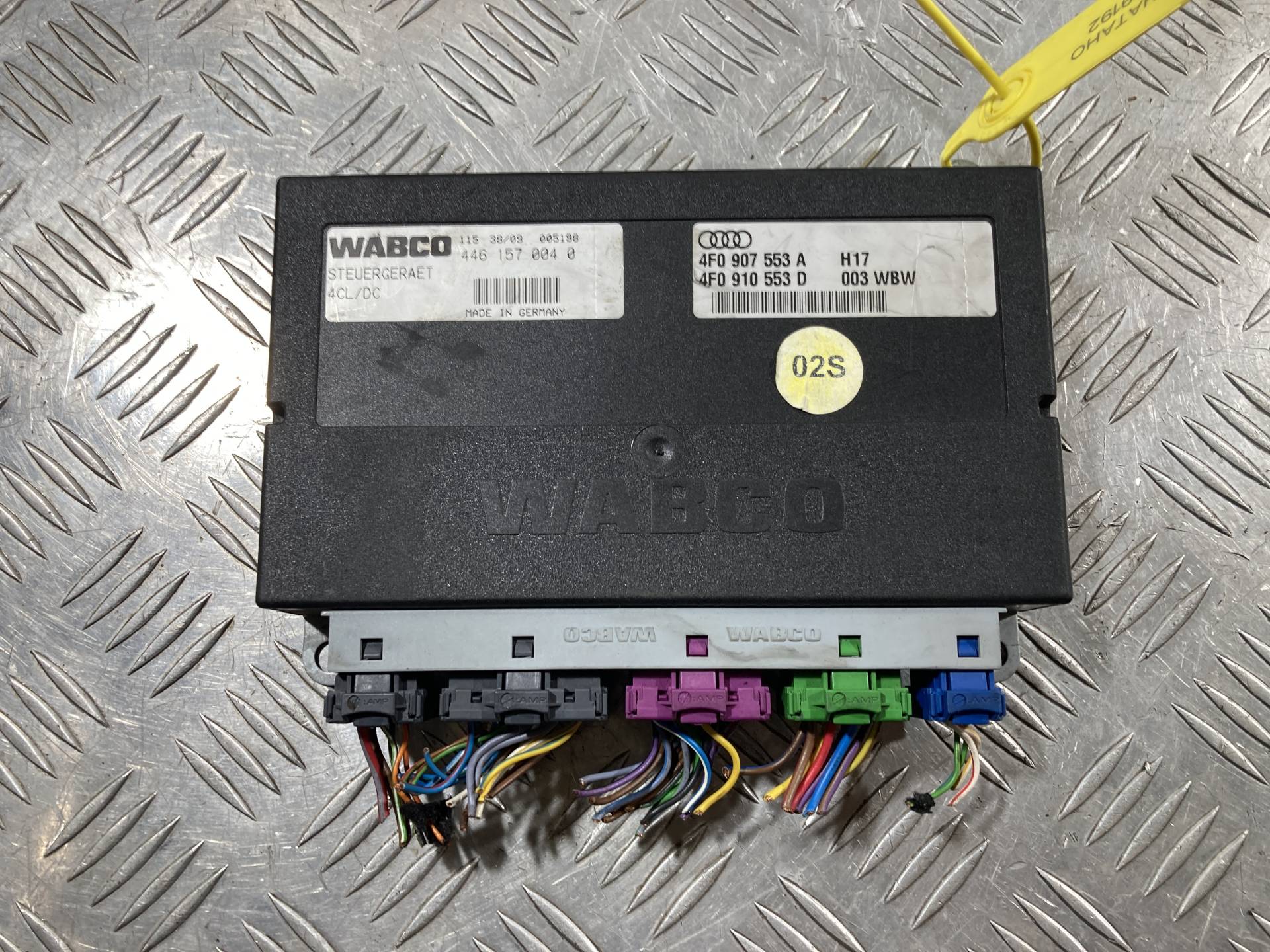 Блок управления пневмоподвеской Audi A6 Allroad C6 2007 OEM 4F0907553A, 4F0910553D