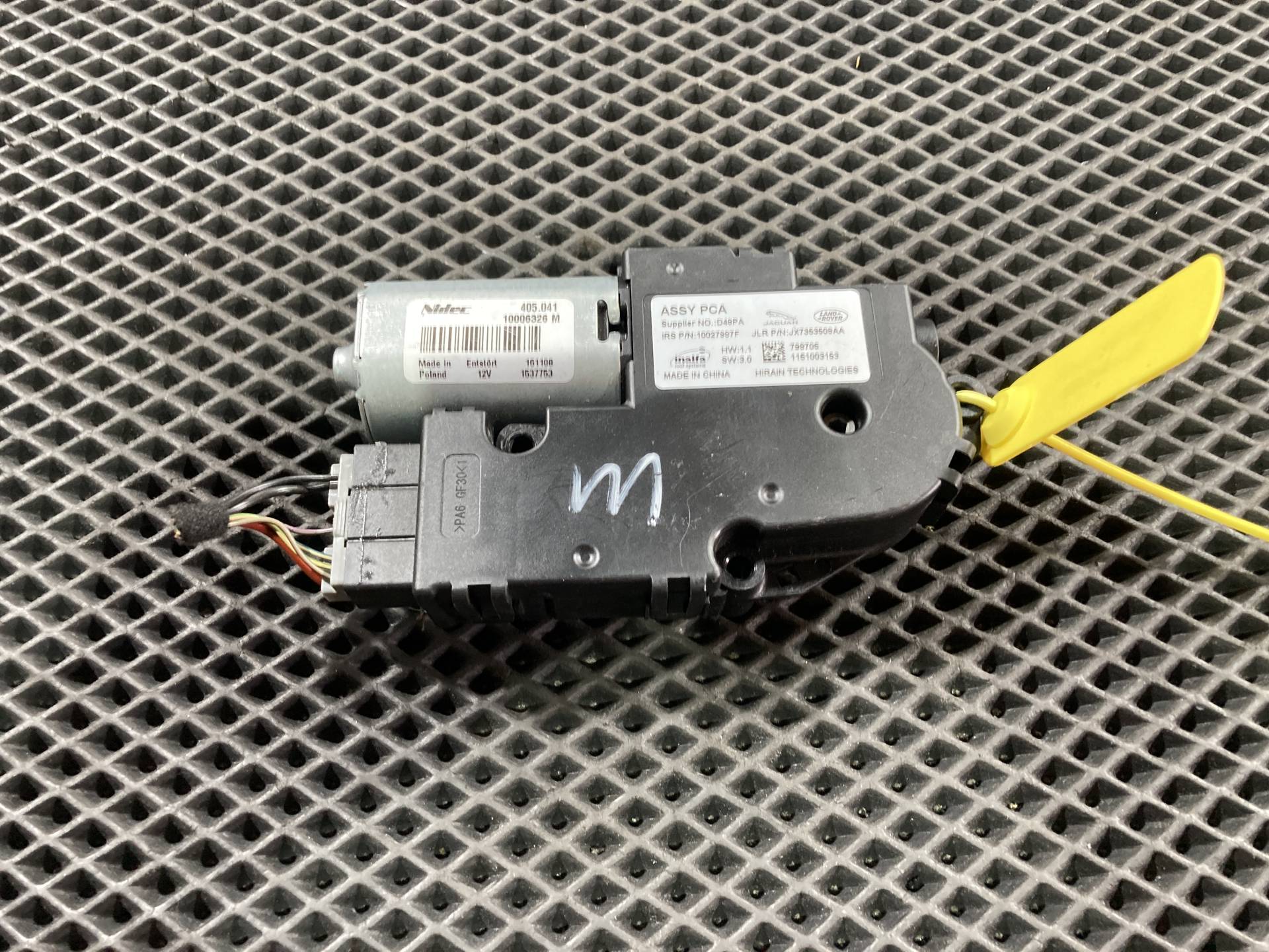 Двигатель электролюка Jaguar XE X760 2016 OEM JX7353508AA, T2H35589, T2H38791, T4N14770, T4N16324, T4N17314, T4N7723