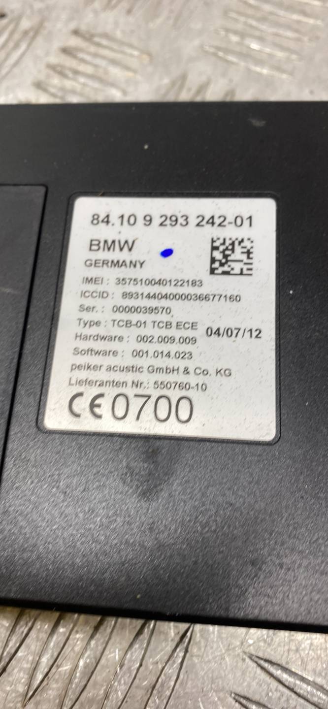 Блок управления телефоном (Блютуз) BMW 3-Series (F30/F31/F34/F35) купить в России