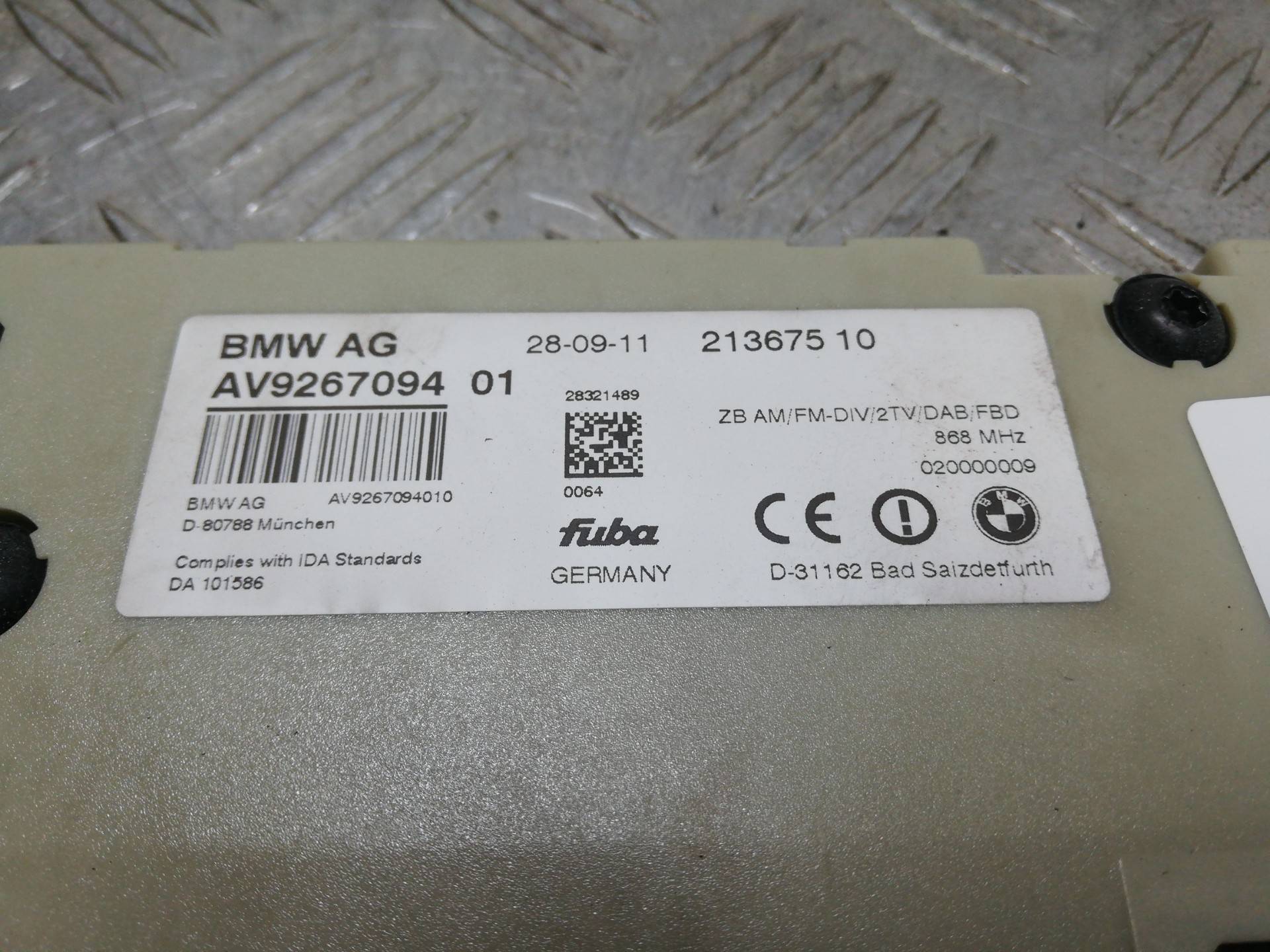 Усилитель антенны BMW 6-Series (F06/F12/F13) купить в России
